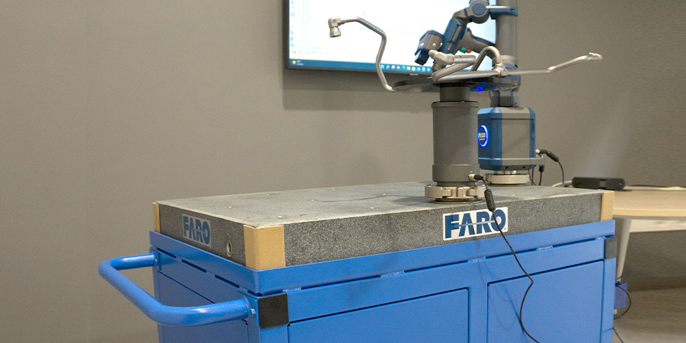 A new articulated measuring arm for FaroArm arrives at Osca Sistemas